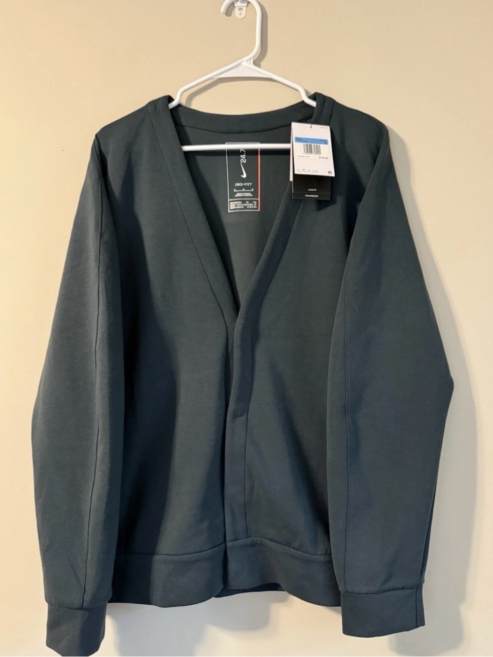 Nike 24.7 Dri-FIT Impossibly Soft Cardigan / Jacket (NWT, Medium)